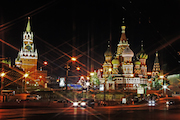 莫斯科救星塔和圣巴索大教堂