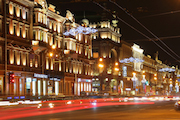 圣彼得堡的涅瓦大街