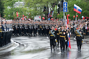 塞瓦斯托波尔，5月9日胜利日的阅兵式